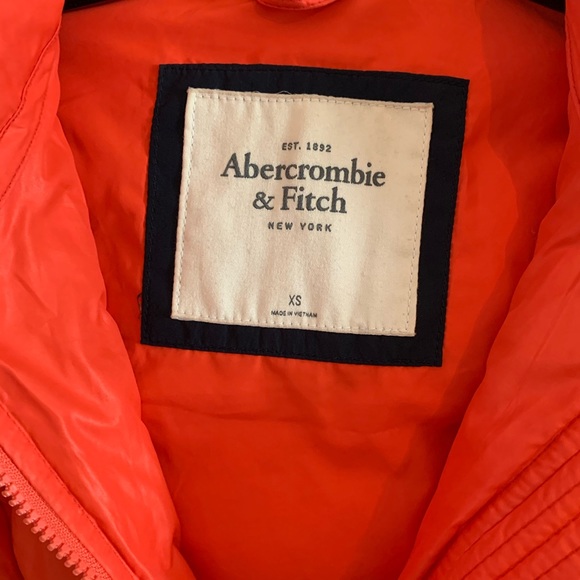 Brand new Abercrombie and Fitch Orange Jacket - Picture 3 of 3